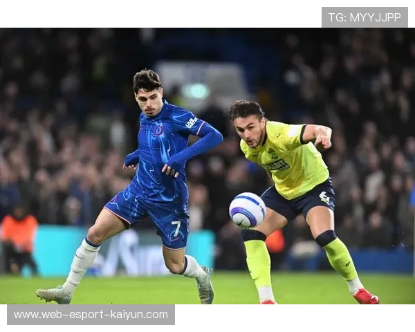 切尔西边路穿插配合，帕尔默回传队友补射成功